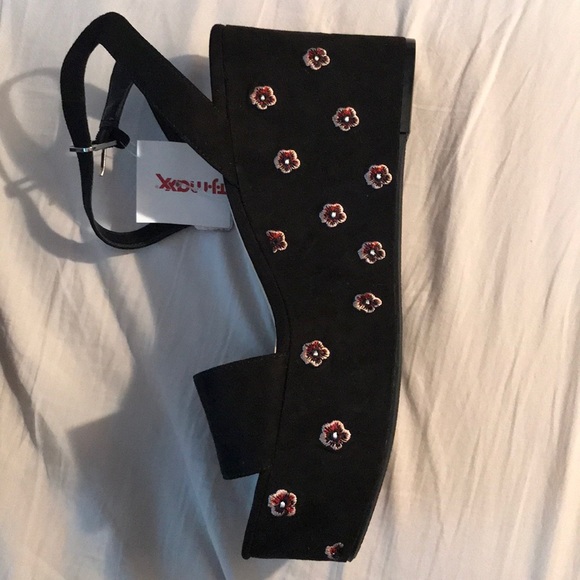 NINE WEST platform shoes size 9.5 - Picture 3 of 4